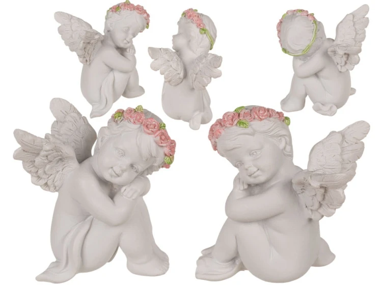 Zestaw Aniołków Figurki 2 szt – Zamyśleni Marzyciele w Delikatnej Formie  (1).jpg
