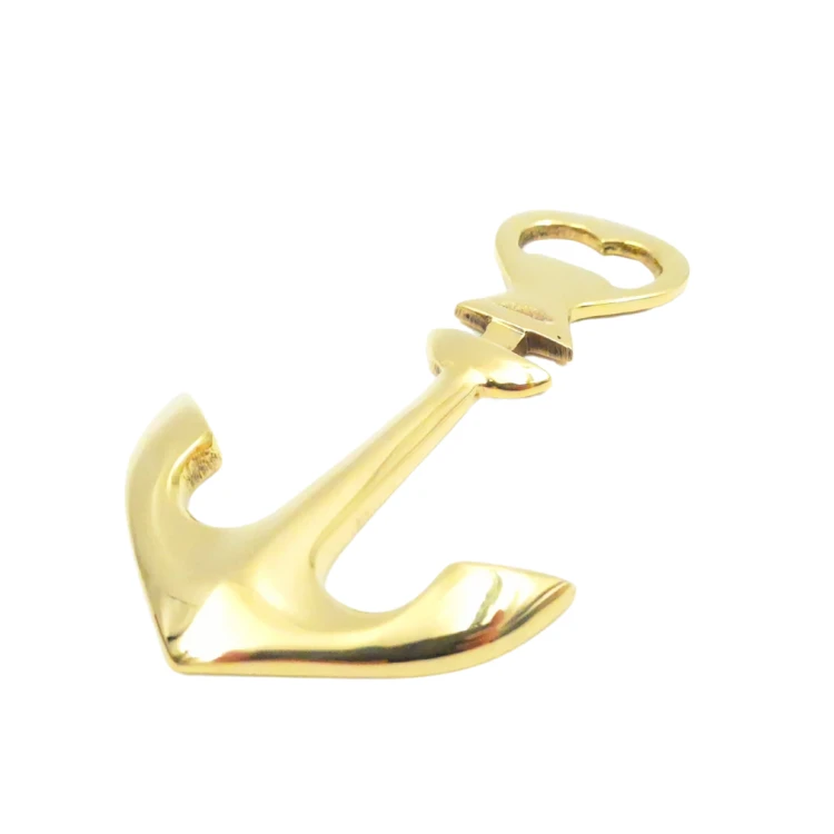 Mosiężny Otwieracz do Butelek Piwa Kotwica marynistyczny styl  (1).png