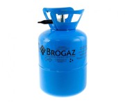 Butla z helem Brogaz (jednorazowa) do napełniania balonów z Reduktorem