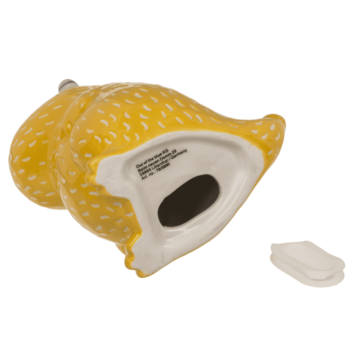 Skarbonka Ceramiczna – Żółty Potworek dla dzieci  (4).png