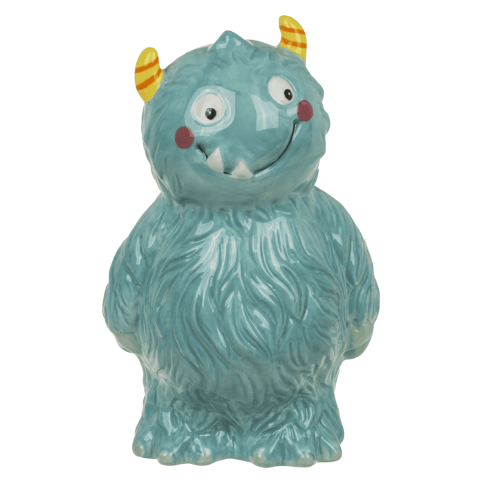Skarbonka Ceramiczna – Niebieski Potworek dla dzieci  (1).png