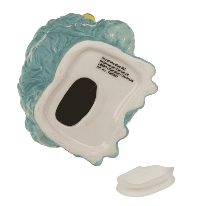 Skarbonka Ceramiczna – Niebieski Potworek dla dzieci  (5).png