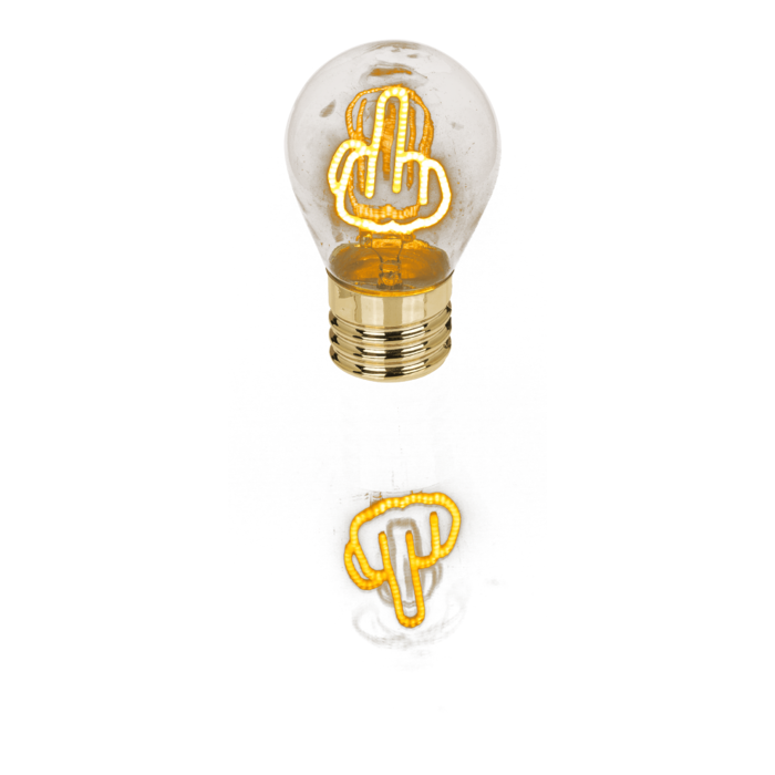 Żarówka z Środkowym Palcem Lampka Lampa LED Śmieszna Fuck  (3).png