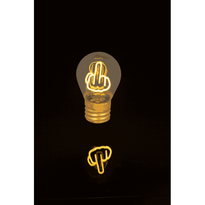 Żarówka z Środkowym Palcem Lampka Lampa LED Śmieszna Fuck  (4).png