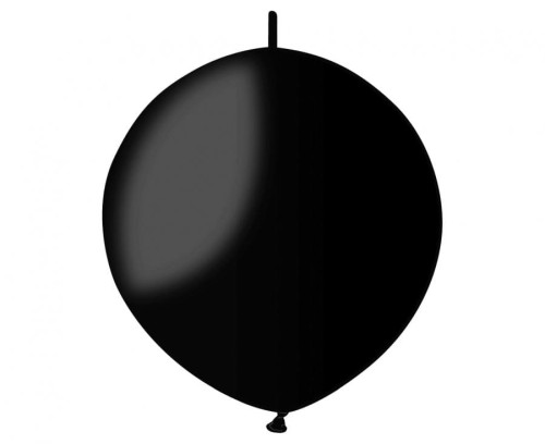 Balony pastelowe Do girland czarne 33 cm Zestaw 100 szt