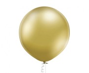 Balony zestaw 5 szt. Chromowane Lustrzane Ekskluzywne Gold Złote 60 cm