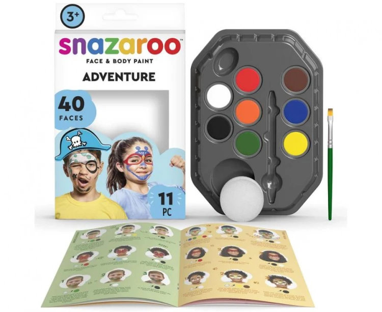 Zestaw do malowania twarzy ciała BOYS farby farbki dla chłopców