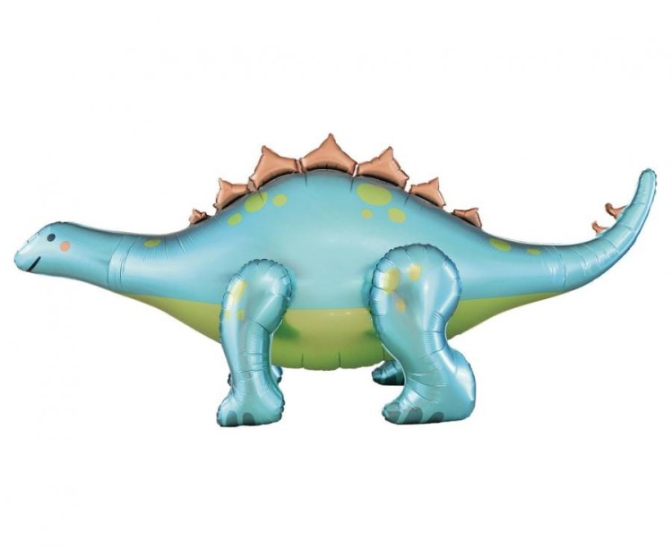 Balon foliowy Dinozaur Stegozaur 238x91x103 cm z pompką XXL Gigant Wielki