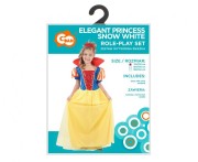 Zestaw dla dzieci Wytworna Śnieżka Przebranie Strój Kostium rozm.110/120 cm