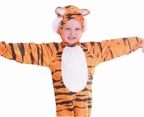 Zestaw dla dzieci Tygrysek Przebranie Strój Kostium rozm. 92/104 cm