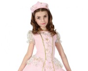 Zestaw dla dzieci Różana Księżniczka Przebranie Strój rozm.130/140 cm