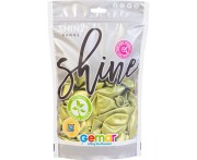 Balony chromowane shiny błyszczące 13" (33 cm) zieleń kiwi 50 szt.