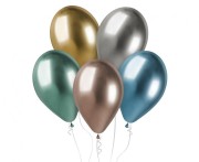 Balony chromowane shiny błyszczące 13" (33 cm) mix kolorów50 szt.