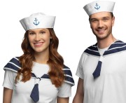 Zestaw Marynarza Navy – Czapka i Kołnierz Marynarski | Gadzetarnia.pl