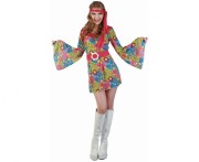 Zestaw dla dorosłych Kwiecista Hipiska Przebranie Strój Kostium rozm. M