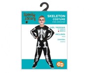 Strój Kościotrupa Dla Chłopca – Karnawałowy Kostium na Halloween | Gadzetarnia.pl