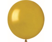 Balony Złote Metaliczne 48 cm – 50 szt. Gemar GM150 | Elegancka Dekoracja