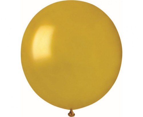 Balony Złote Metaliczne 48 cm – 50 szt. Gemar GM150 | Elegancka Dekoracja