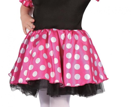 Strój Czarna Myszka dla Dzieci – Sukienka + Opaska, 92/104 cm