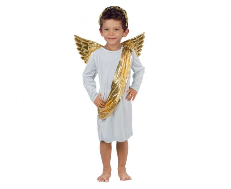Strój Anioła dla Chłopca – Anielski Strażnik na Karnawał Rozmiar: 92/104 cm