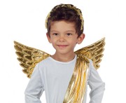 Strój Anioła dla Chłopca – Anielski Strażnik na Karnawał Rozmiar: 92/104 cm