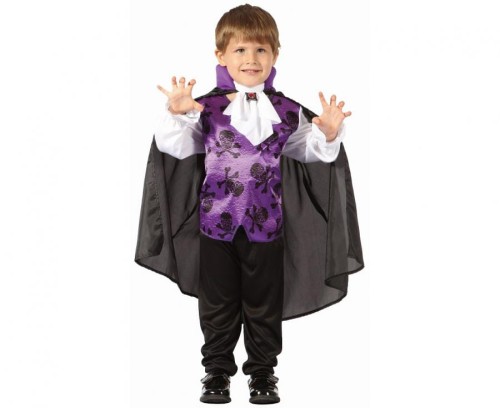 Strój Wampira dla Chłopca 92/104 – Halloween, Bal Karnawałowy