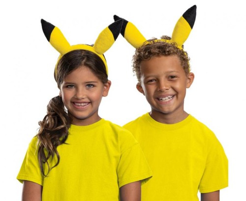 Opaska Pikachu Pokemon – Żółta Opaska z Uszkami Licencja Disguise Costumes