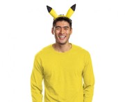 Opaska Pikachu Pokemon – Żółta Opaska z Uszkami Licencja Disguise Costumes