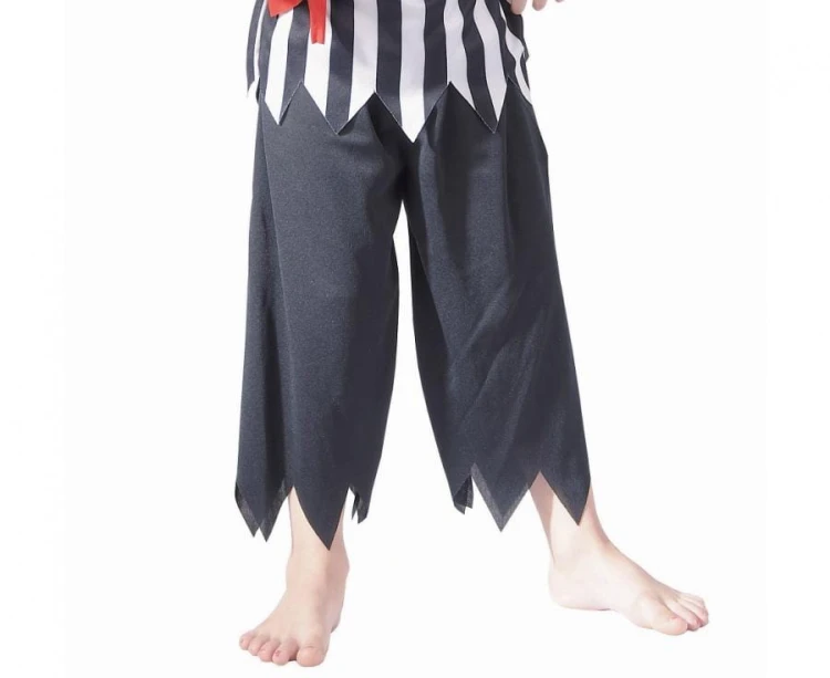 Strój Pasiasty Pirat na Halloween Przebranie dla Chłopca rozm Uniwersalny