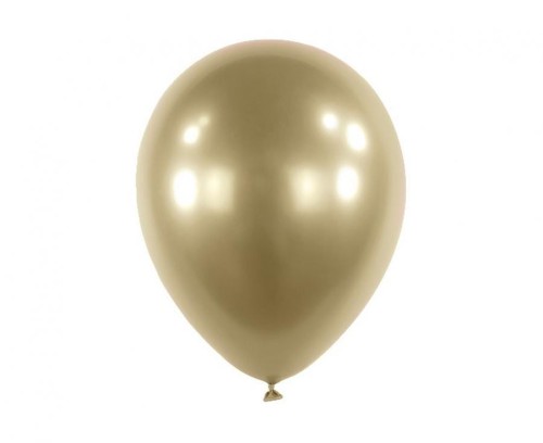 Balony złote Luxe Prosecco 11" (28 cm) – 50 szt.