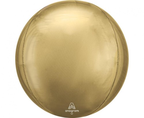 Balon foliowy ORBZ Jumbo White Gold – kula 53 cm