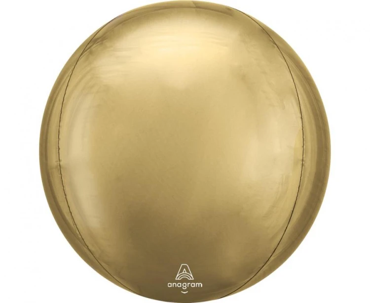 Balon foliowy ORBZ Jumbo White Gold – kula 53 cm