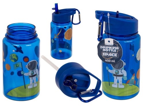 Kosmiczny bidon z karabińczykiem – 450 ml przygody dla młodych odkrywców  (1).jpg