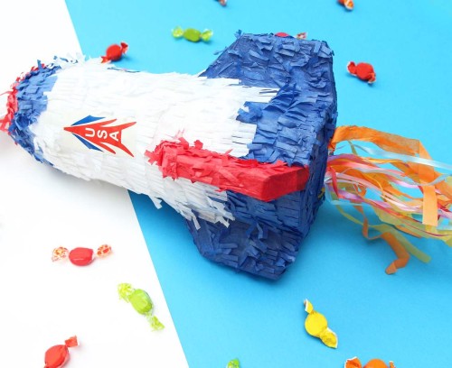 Piniata Rakieta na Sznurki – Kosmiczna Zabawa na Urodziny i Imprezy