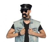 Zestaw Rocker – Czapka, Okulary, Wąsy i Akcesoria Rockowe