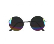 Przebranie Hipisa Hippie John – Zestaw Retro z Opaską, Peruką i Okularami