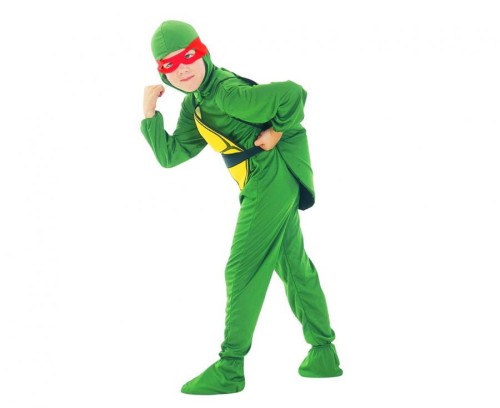 Strój Wojowniczy Żółw Ninja dla dzieci – 110/120 cm