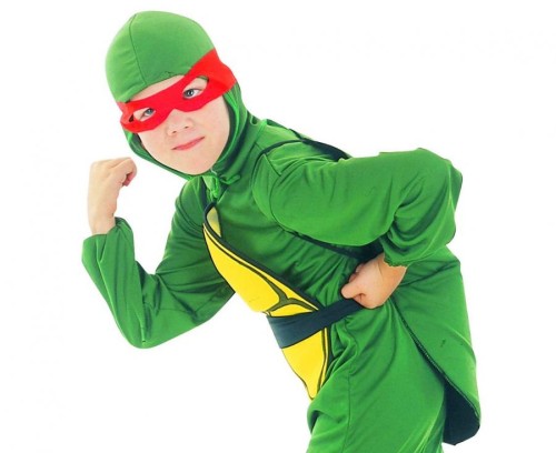 Strój Wojowniczy Żółw Ninja dla dzieci – 110/120 cm