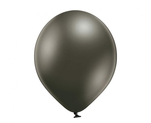Balony Belbal 12” chrom antracyt – 50 szt., trwałe i eleganckie