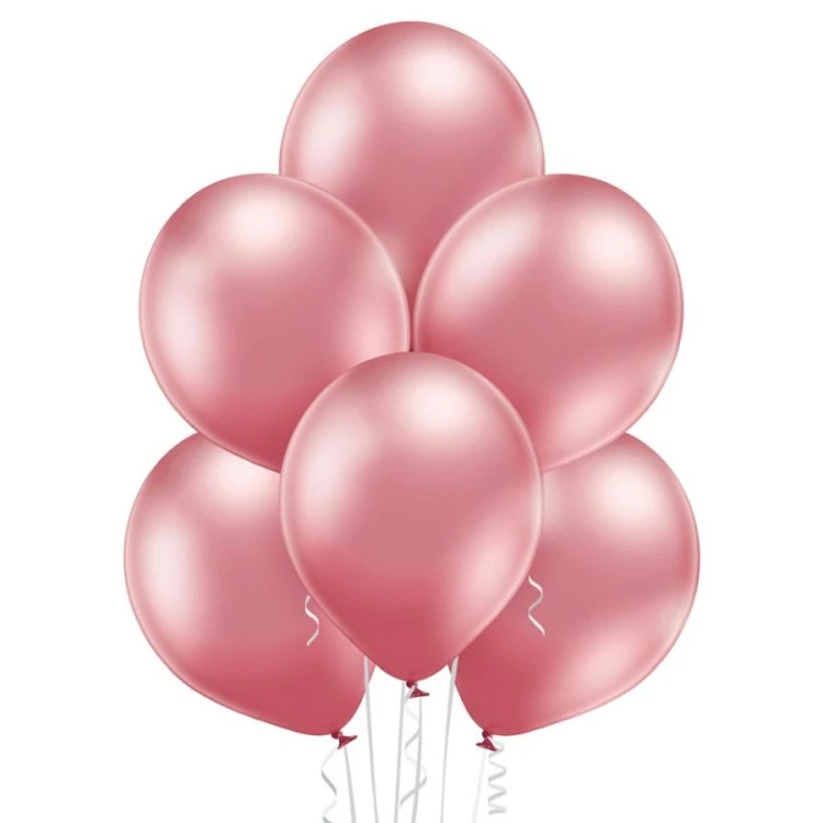 Balony Belbal 12” Glossy Pink – 50 szt., połysk i jakość z Europy