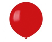Balony pastelowe czerwone 19” – 50 szt., Gemar, klasyczne