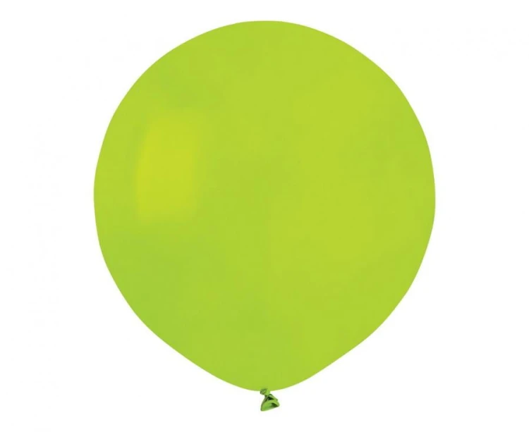 Balony pastelowe jasnozielone 19" – 50 szt., Gemar