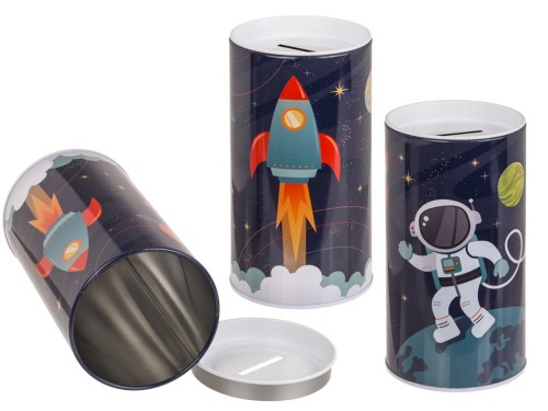 Metalowa Skarbonka Kosmos – Rakietowy Start do Oszczędzania  (1).jpg