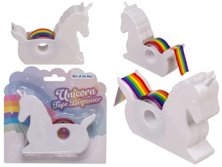 Dyspenser do Taśmy Jednorożec – Bajkowy Dodatek na Biurko  (1).jpg