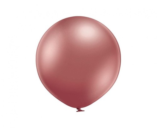 Balony Belbal D5 5" – chromowane różowo-złote (rosegold), 100 szt.