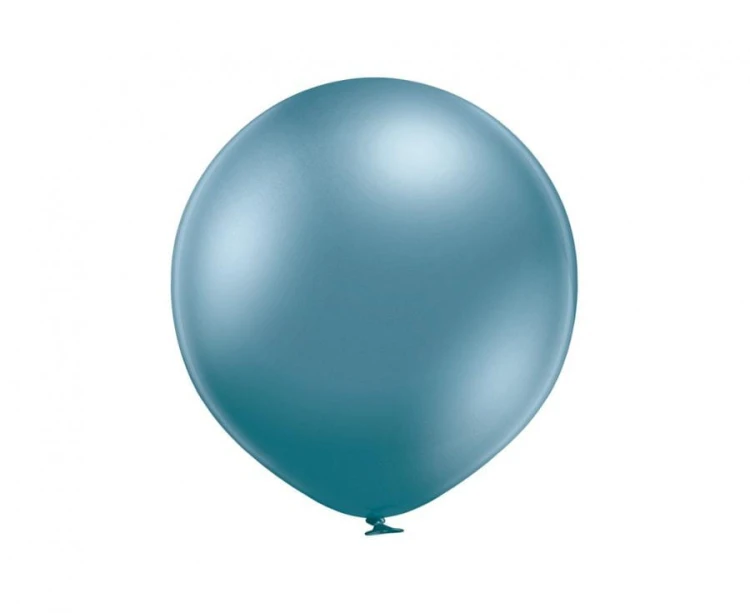 Balony Belbal D5 5" – chromowane niebieskie (glossy blue), 100 szt.