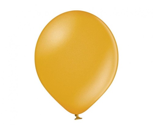 Balony Belbal B105 12" – złote metaliczne, 100 szt., Metallic Gold