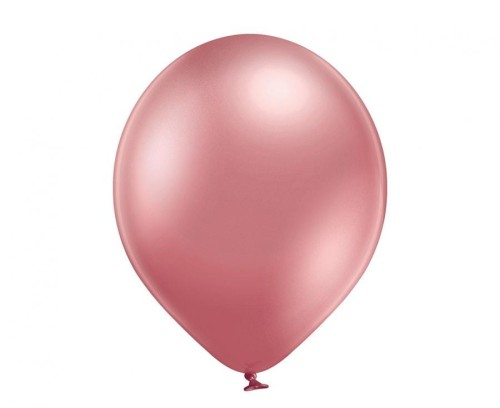 Balony Belbal D5 5" – różowe Glossy Pink, 100 szt., dekoracyjne