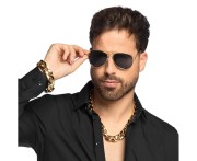 Zestaw PIMP dla dorosłych – naszyjnik, bransoleta, okulary