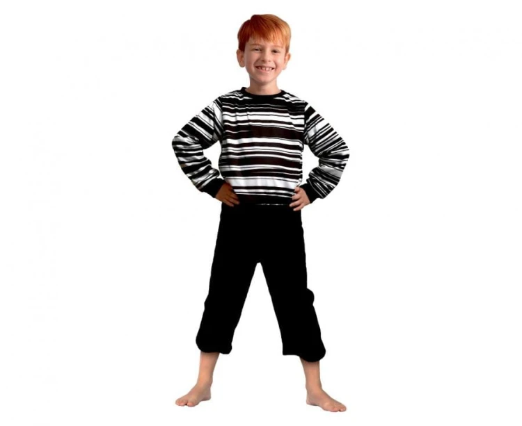 Zestaw Gotycki Brat dla dzieci 120/130 cm – strój na Halloween, karnawał